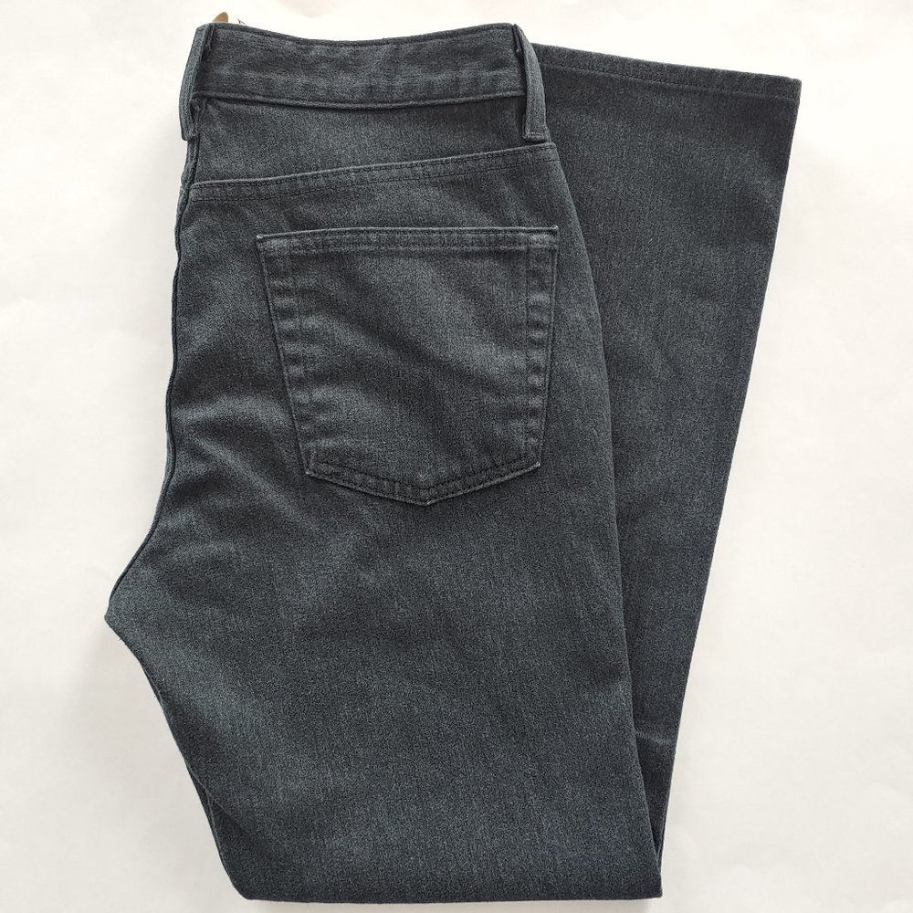 Gap stretch grey boot pants 8 Ankle dress slacks